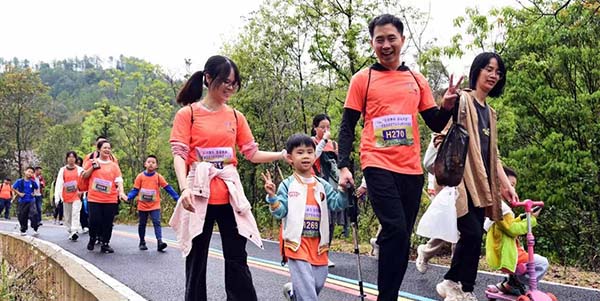 梯面鎮“鄉遇梯面·五環步道”上榜省“體育消費場景典型案例”   “氧”出文旅新活力