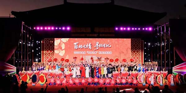 花都原創節目亮相全國村晚舞臺